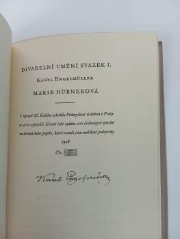 Karel Engelmüller: Marie Hübnerová