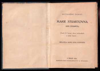 Alexandre Dumas: Marie Stuartovna