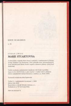 Stefan Zweig: Marie Stuartovna