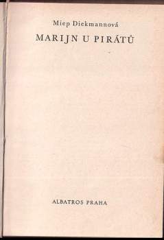Miep Diekmann: Marijn u pirátů
