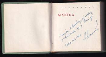 Andrej Sládkovič: Marína