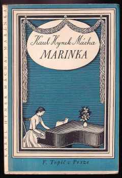 Marinka - Karel Hynek Mácha (1929, F. Topič) - ID: 2276736