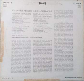 Mario del Monaco: Mario Del Monaco Singt Opernarien