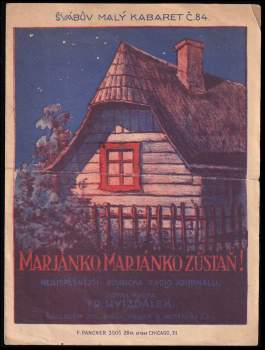 Marjánko, Marjánko zůstaň