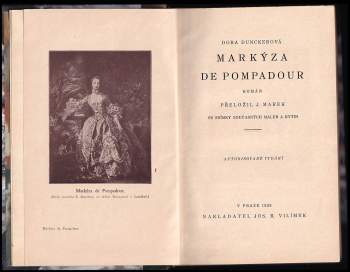 Dora Duncker: Markýza de Pompadour