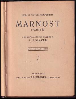 Paul Margueritte: Marnost