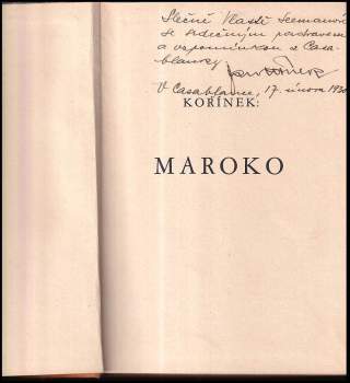 Jan Kořínek: Maroko