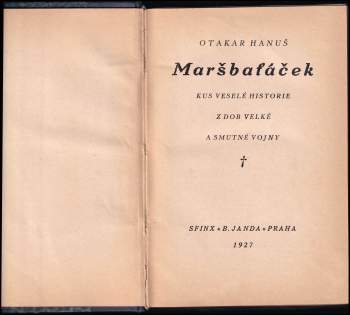 Otakar Hanuš: Maršbaťáček