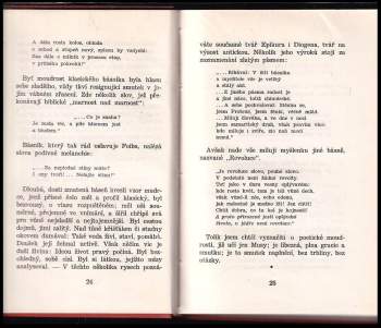 Karel Čapek: Marsyas, čili, Na okraj literatury