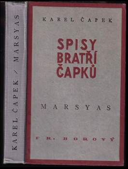 Marsyas, čili, Na okraj literatury (1919-1931)