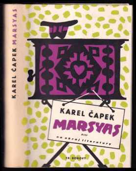 Karel Čapek: Marsyas, čili, Na okraj literatury 1919-1931
