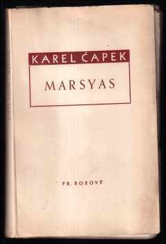 Karel Čapek: Marsyas čili Na okraji literatury