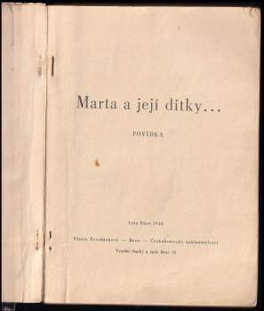 Marta a její dítky