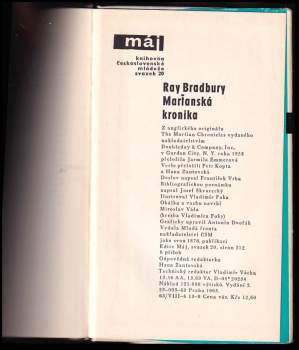 Ray Bradbury: Marťanská kronika