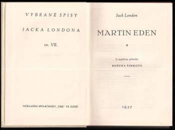 Jack London: Martin Eden
