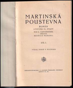 Bedřich Moravec: Martinská poustevna