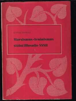 Marxismus-leninismus, státní filosofie SSSR