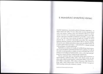 Gerard Dumenil: Marxistická ekonomie kapitalismu