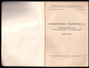 Marxistická filosofie - II.