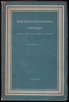 Aleksandr Ivanovič Burov: Marxisticko-leninská estetika