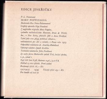 P. L Travers: Mary Poppinsová