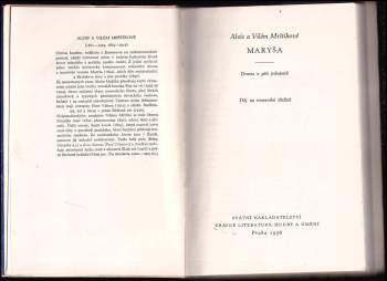 Vilém Mrštík: Maryša