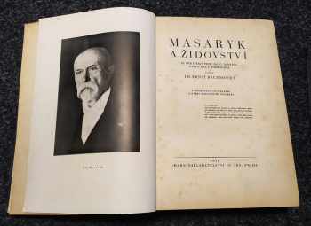 Tomáš Garrigue Masaryk: Masaryk a židovství