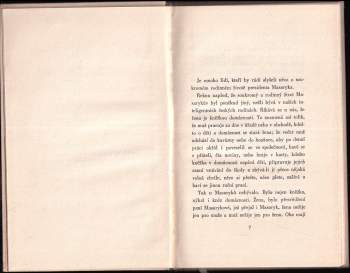 Jan Herben: Masarykův rodinný život