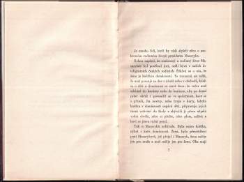 Jan Herben: Masarykův rodinný život