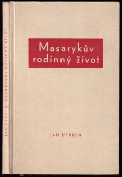 Masarykův rodinný život