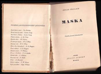 Edgar Wallace: Maska