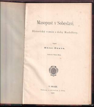 Karel Škába: Masopust v Soběslavi