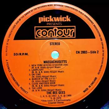 Bee Gees: Massachusetts