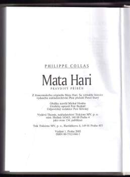 Philippe Collas: Mata Hari