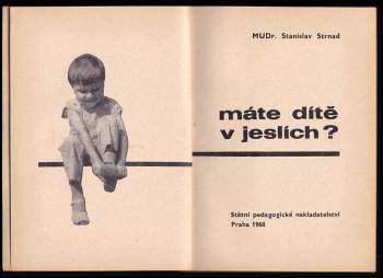 Stanislav Strnad: Máte dítě v jeslích?