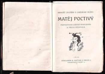 Ladislav Klíma: Matěj Poctivý