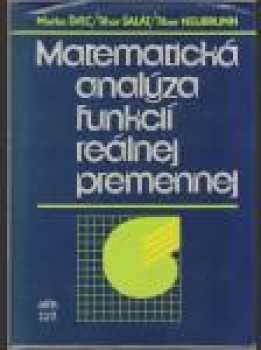 Matematická analýza funkcií reálnej premennej