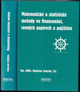 Matematické a statistické metody ve financování, cenných papírech a pojištění