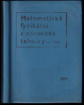 Matematické, fyzikální a chemické tabulky