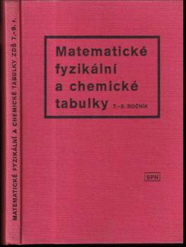 Matematické, fyzikální a chemické tabulky pro sedmý až devátý ročník