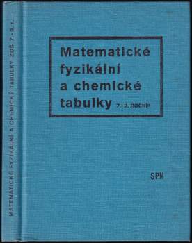 Matematické, fyzikální a chemické tabulky pro sedmý až devátý ročník
