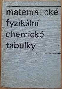 Matematické, fyzikální a chemické tabulky pro střední školy