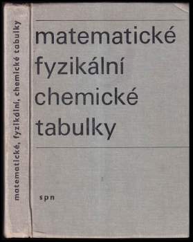 Matematické, fyzikální a chemické tabulky pro střední školy