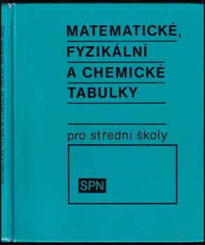 Matematické, fyzikální a chemické tabulky pro střední školy