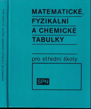 Matematické, fyzikální a chemické tabulky pro střední školy
