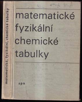 Jiří Mikulčák: Matematické, fyzikální, chemické tabulky pro střední školy