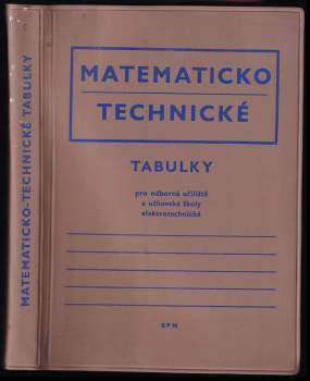 Matematicko technické tabulky