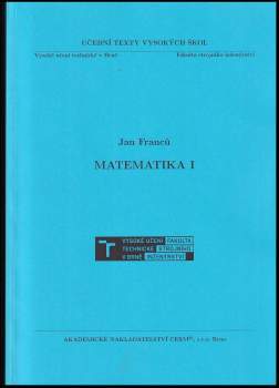 Matematika 1