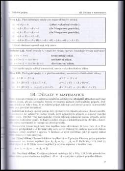 Jan Franců: Matematika 1