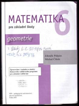 Zdeněk Půlpán: Matematika 6